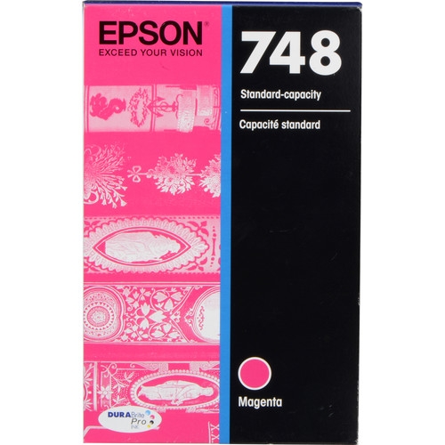 Epson DURABrite Pro 748 Standard Capacity Magenta Ink Cartridge