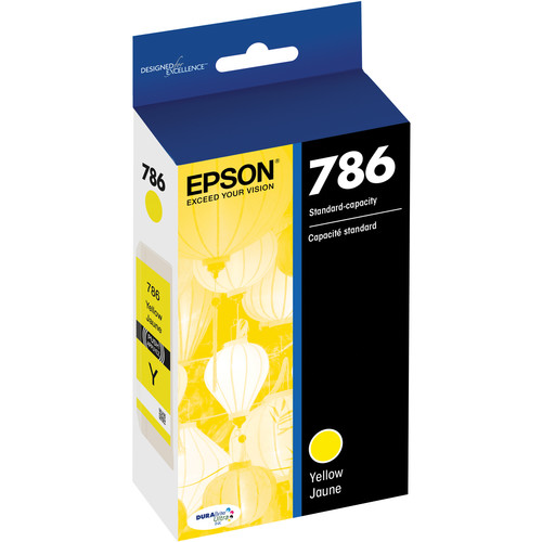 Epson 786 DURABrite Ultra Standard-Capacity Yellow Ink Cartridge