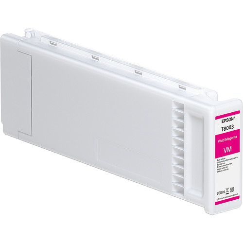 Epson T800300 UltraChrome PRO Vivid Magenta Ink Cartridge (700mL)