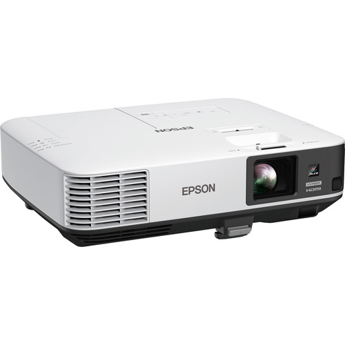 Epson V11H819020 PowerLite 2140W LCD Projector, Black/White