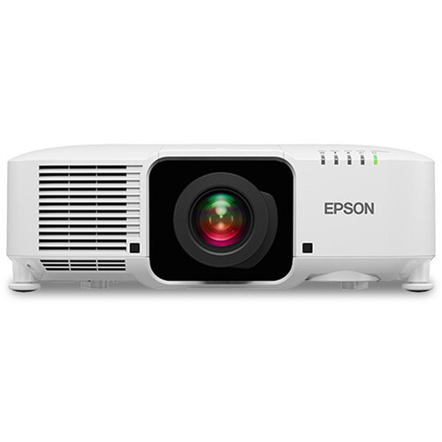Epson EB-PU2010W 10000-Lumen WUXGA Laser 3LCD Projector with 4K Enhancement (No Lens White)