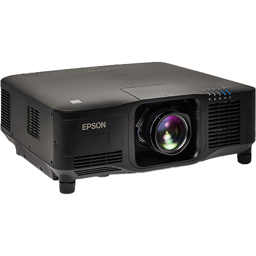 Epson EB-PU2213B 13000-Lumen WUXGA Laser 3LCD Projector with 4K Enhancement (No Lens Black)