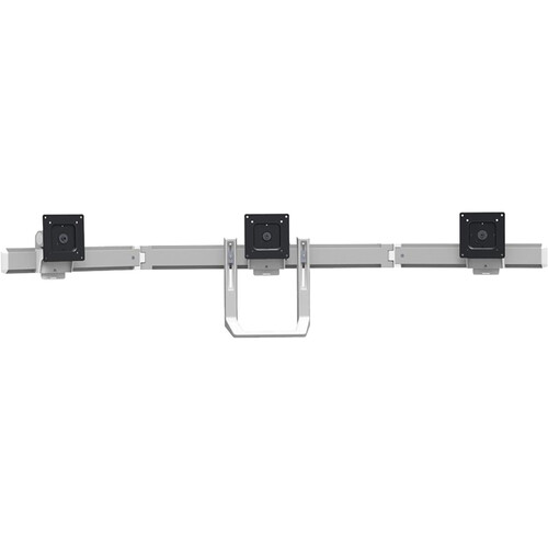 Ergotron HX Triple Monitor Bow Kit (Polished Aluminum)