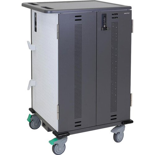 Ergotron YES36 Adjusta 36-Slot Pre-Wired Charging Cart for Laptops & Tablets