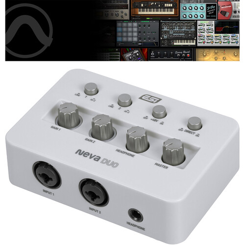 ESI Hitmaker DUO USB-C Audio Interface and Pro Tools Artist Software