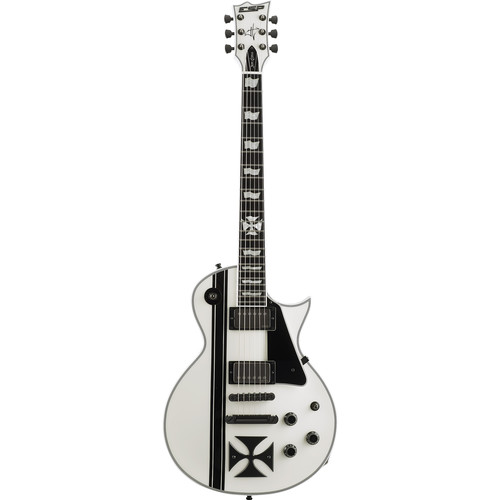 esp james hetfield iron cross black