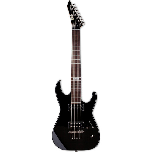 ESP LTD M17 7String Electric Guitar (Black) LM17BLK B&H Photo