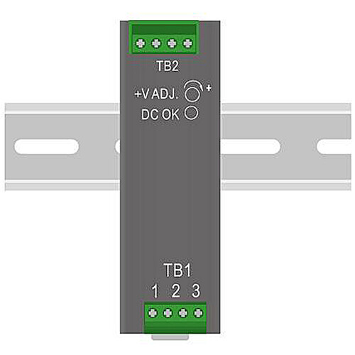 EtherWAN 60W/2.5A 24VDC DIN-Rail Industrial Power Supply