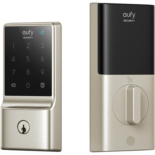 eufy Security C210 Smart Lock (Satin Nickel)