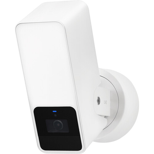 Eve Outdoor Cam 1080p Secure Floodlight Camera with Night Vision (White)