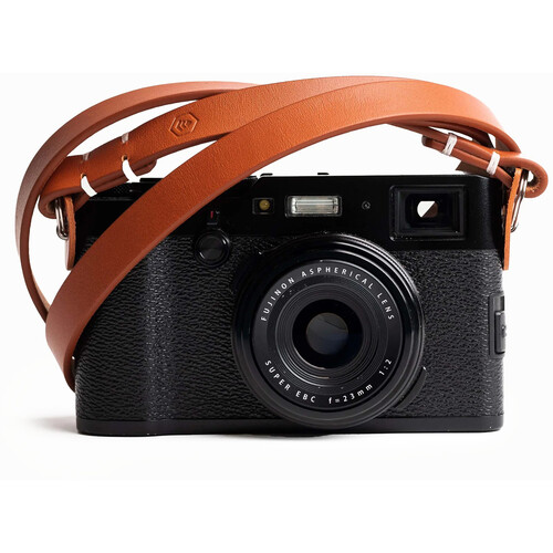 Evergreen Cases Minimalist Leather Camera Strap (Tan 28