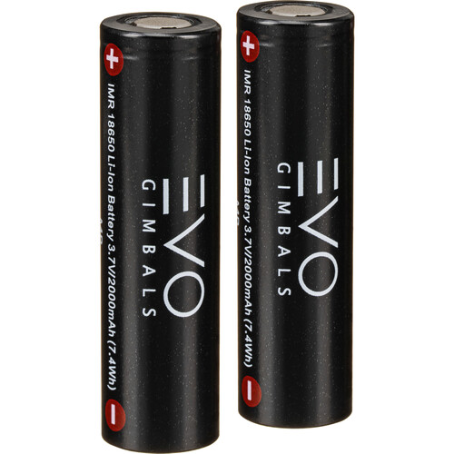 EVO Gimbals 18650 Li-Ion Battery (2000mAh 2-Pack)
