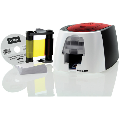 Evolis Badgy Badgy200 Single-Sided Card