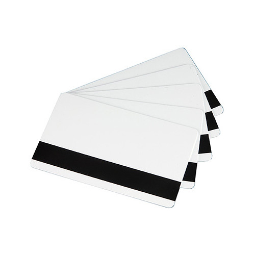 Evolis CR-80 PVC Cards with HiCo Magnetic Stripe (30 mil 500-Pack)