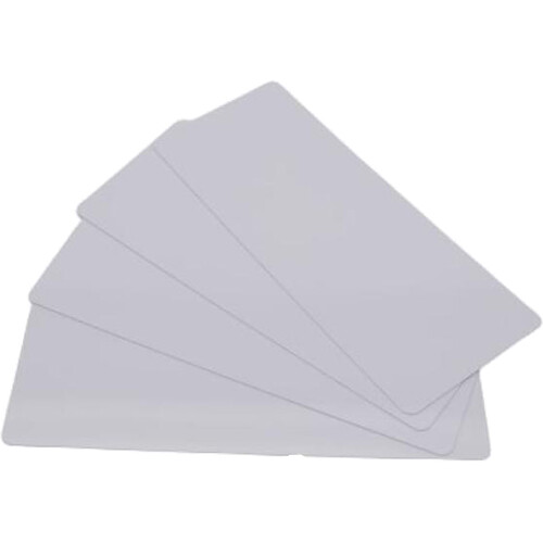 Evolis Long PVC Blank Cards for ID Card Printers (500-Pack 20-mil 4.7 x 2