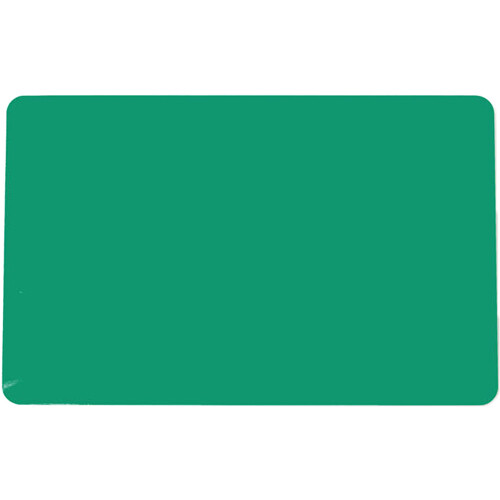 Evolis CR-80 PVC Blank Cards for ID Card Printers (100-Pack 30-mil Green)