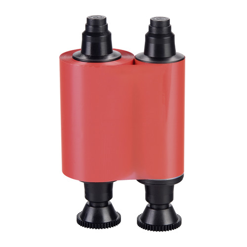 Evolis Standard Monochrome Ribbon for Pebble Dualys Quantum & Securion Card Printers (up to 1000 Prints Red)