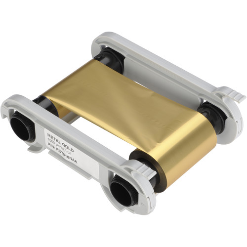 Evolis Metallic Gold Monochrome Ribbon for Select Printers