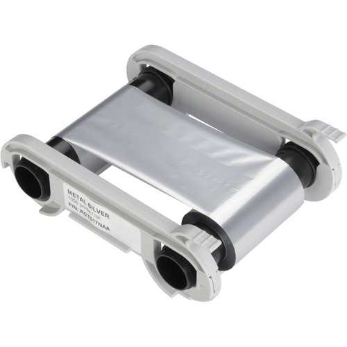 Evolis Metallic Silver Monochrome Ribbon for Select Printers