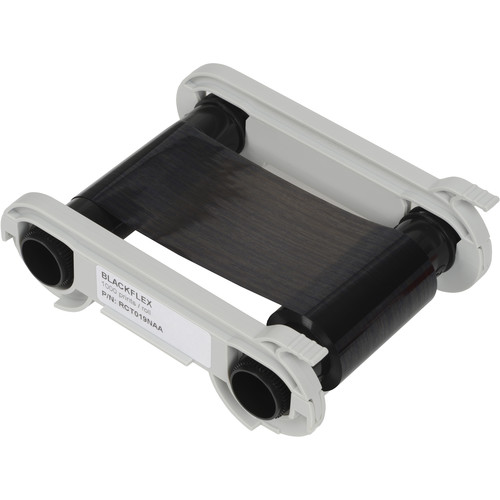 Evolis BlackFlex Monochrome Ribbon for Zenius Primacy Edikio Flex & Edikio Duplex ID Card Printers (1000 Prints)