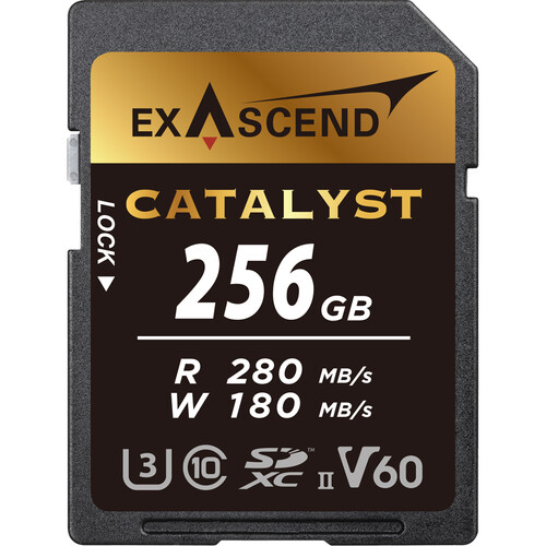 Exascend 256GB Catalyst UHS-II SDXC Memory Card
