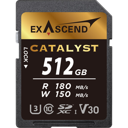 Exascend 512GB Catalyst UHS-I SDXC Memory Card