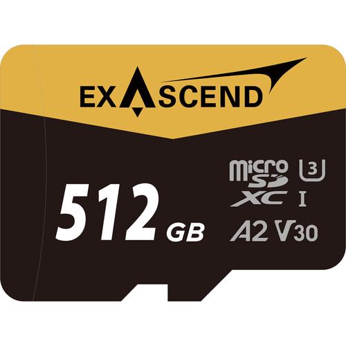 Exascend 512GB Catalyst UHS-I microSDXC Memory Card