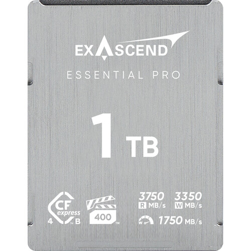 Exascend 1TB Essential Pro CFexpress 4.0 Type B Memory Card