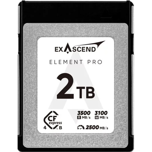 Exascend 2TB Element Pro CFexpress 4.0 Type B Memory Card