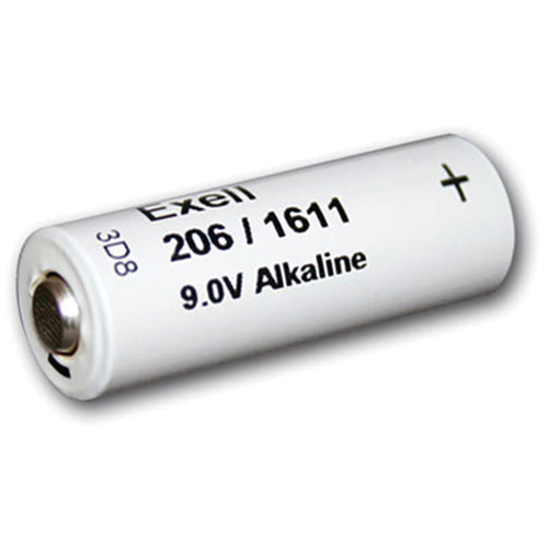 Exell Battery 206A 9V Alkaline Battery (110 mAh)