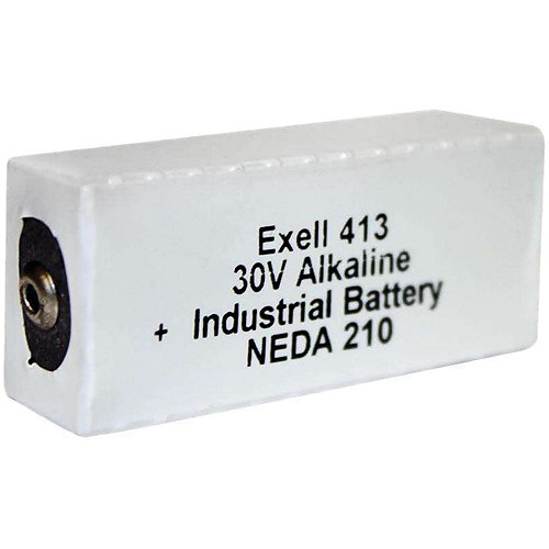 Exell Battery 413A 30V Alkaline Battery (180 mAh)