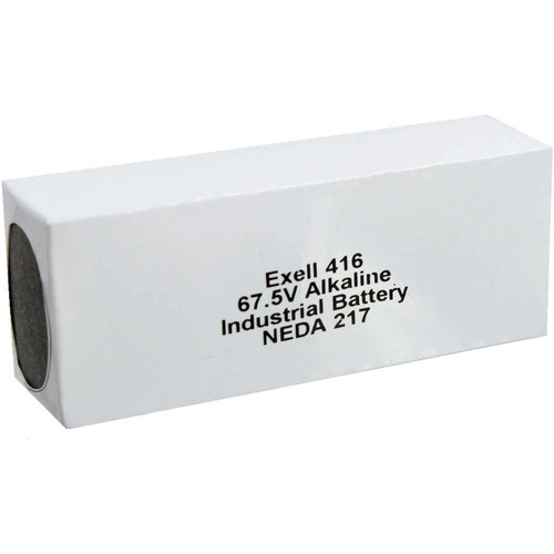 Exell Battery 416A Alkaline Industrial Battery (67.5V 180mAh)
