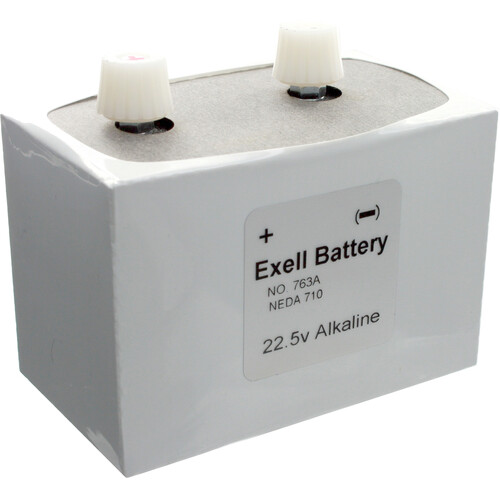 Exell Battery 763/710 Alkaline Battery (2100mAh 22.5V)