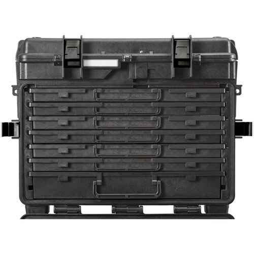Explorer Cases 5140 Hard Wheeled Tool Chest with Six 30mm & One 60mm Drawers (Black)