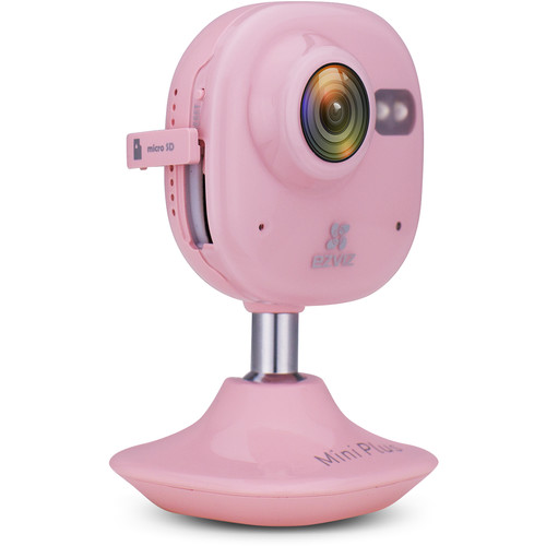 EZVIZ CV-200 Mini Plus Full HD 1080p Indoor Wi-Fi Video Security Camera, Pink