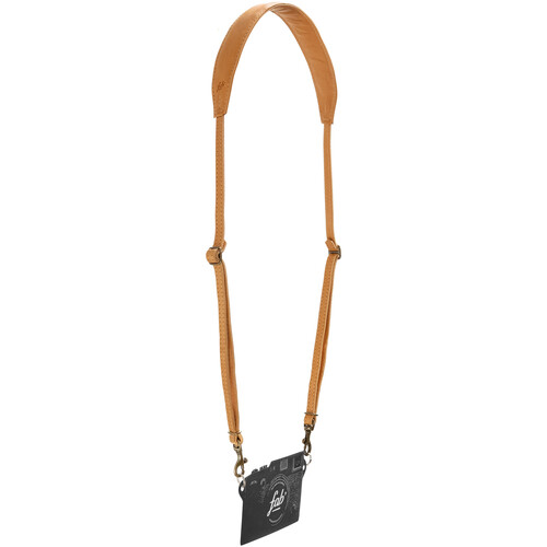 Fab' F11 Leather Camera Strap (Tan 39 to 55