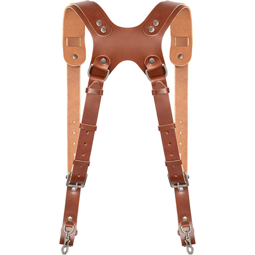 Fab' F22 Dual Camera Harness (Brown)
