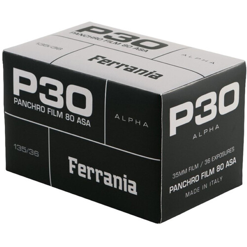 Ferrania P30 80 ISO Film (35mm Roll Film 36 Exposures)