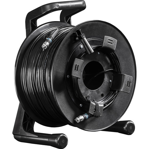 FieldCast 2Core Multi-Mode Fiber Optic Cable on Winding Drum (Heavy-Duty 656')