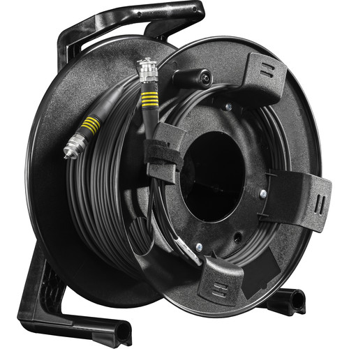 FieldCast 4Core Single-Mode Fiber Optic Cable on Winding Drum (Ultralight 328')