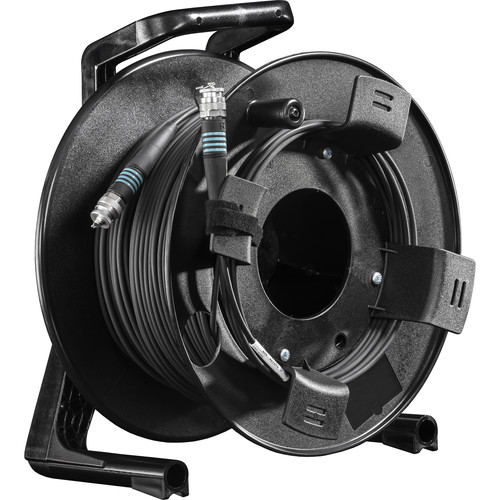 FieldCast 4Core Multi-Mode Fiber Optic Cable on Winding Drum (Ultralight 328')