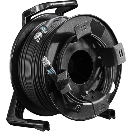 FieldCast 4Core Multi-Mode Fiber Optic Cable on Winding Drum (Ultralight 656')