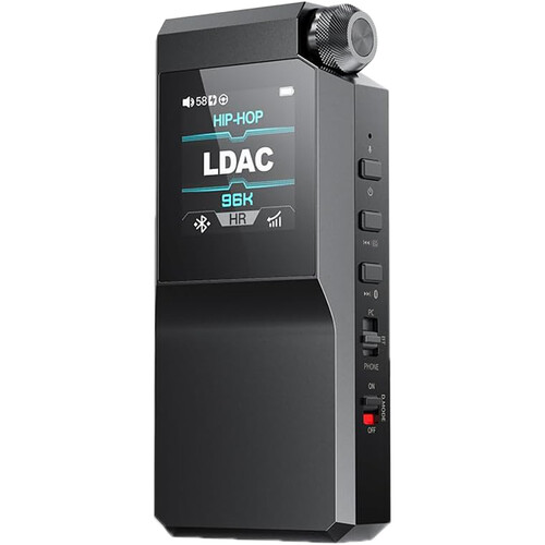 FiiO BTR17 Portable Bluetooth DAC and Headphone Amplifier (Black)