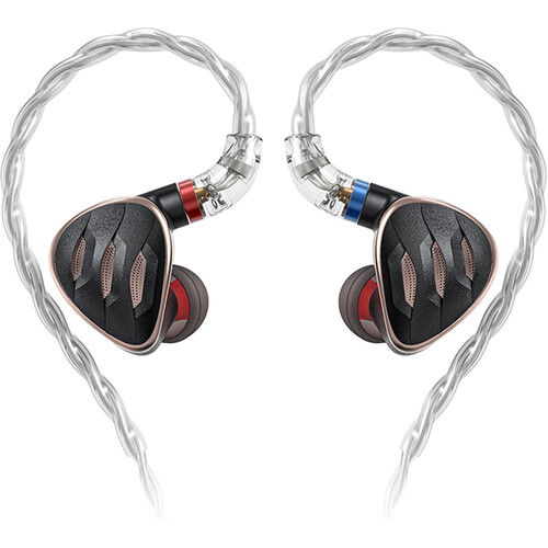FiiO FH5s Quad-Driver Hybrid In-Ear Monitors (Black)