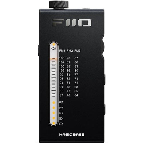 FiiO RR11 Hi-Res Portable Stereo Radio (Black)