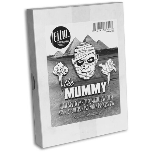 Film Photography Project Mummy 400 Black and White Negative Film (4 x 5