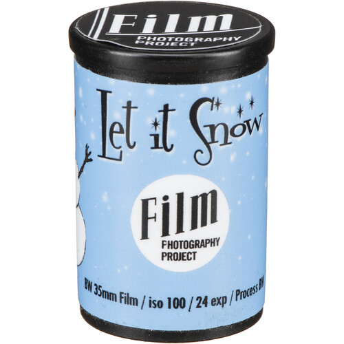 Film Photography Project Let It Snow Black and White Negative Film (35mm Roll Film 24 Exposures)