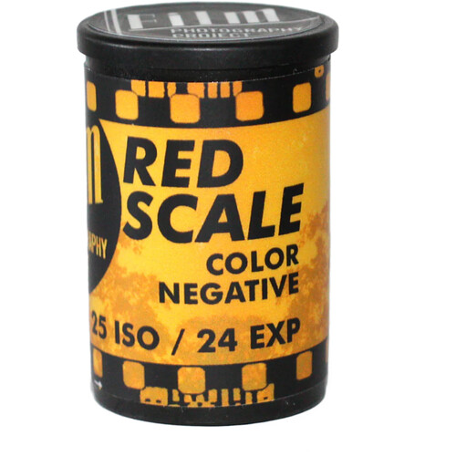 Film Photography Project Red Scale Color Negative Film (35mm 24 Exposures)