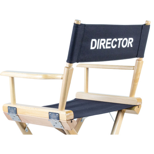 Filmcraft Replacement Canvas Set for Director Chair (Black)