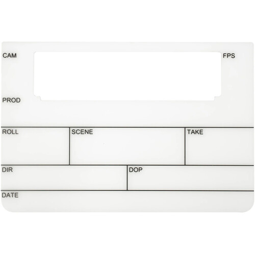 Filmsticks Timecode Acrylic Board (Medium USA)